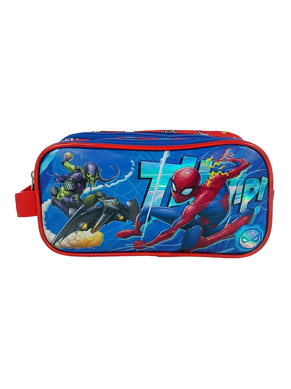 Cartuchera Primavera Premium 2 Bolsillos Spider-Man 1