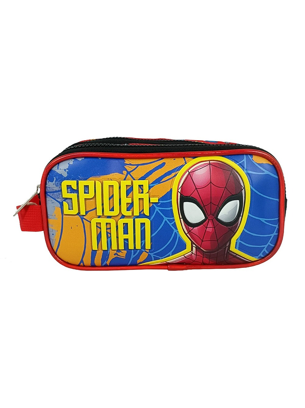Cartuchera Primavera Premium 2 Bolsillos Spider-Man 2