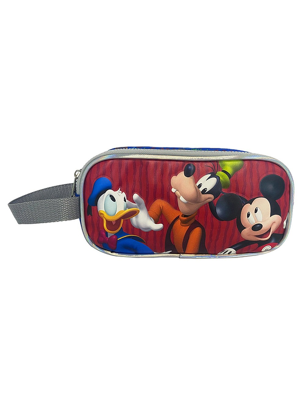 Cartuchera Primavera Premium 2 Bolsillos Mickey   2