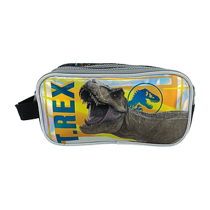 Cartuchera Primavera Premium 2 Bolsillos Jurassic World 