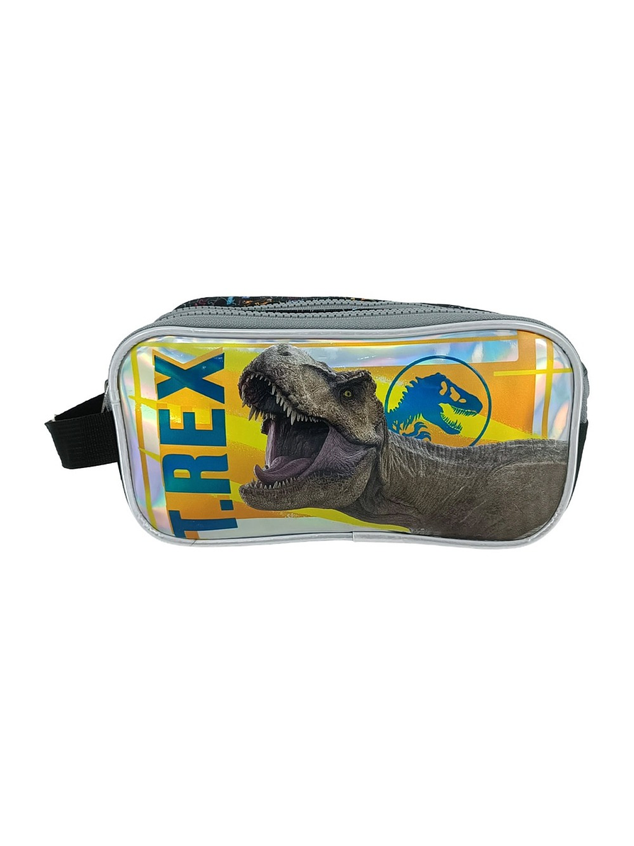 Cartuchera Primavera Premium 2 Bolsillos Jurassic World  1