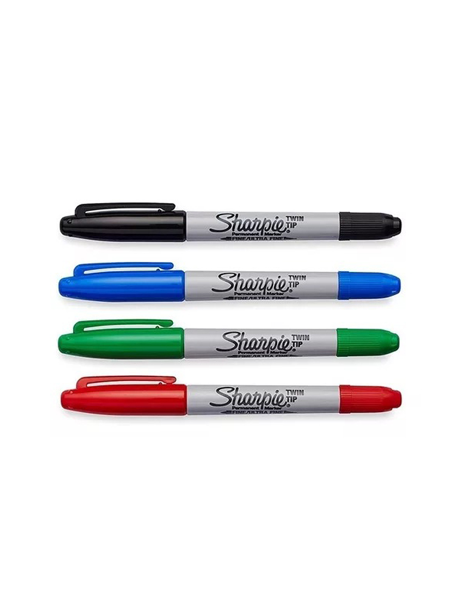 Marcador Sharpie Twin Tip X 1 Unidad  1