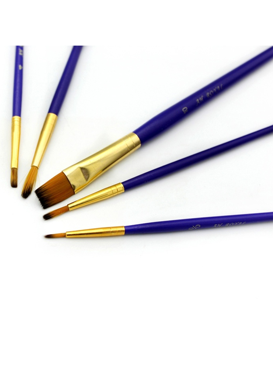 Juego De Pinceles Ah Royal X 5 Unidades 2