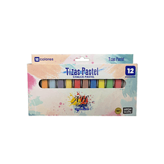 Tiza Pastel Ah Royal Chalk X 12 Colores 