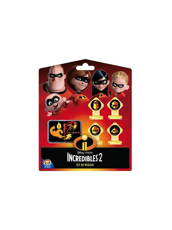 Set De Sellos Los Increíbles 2  1