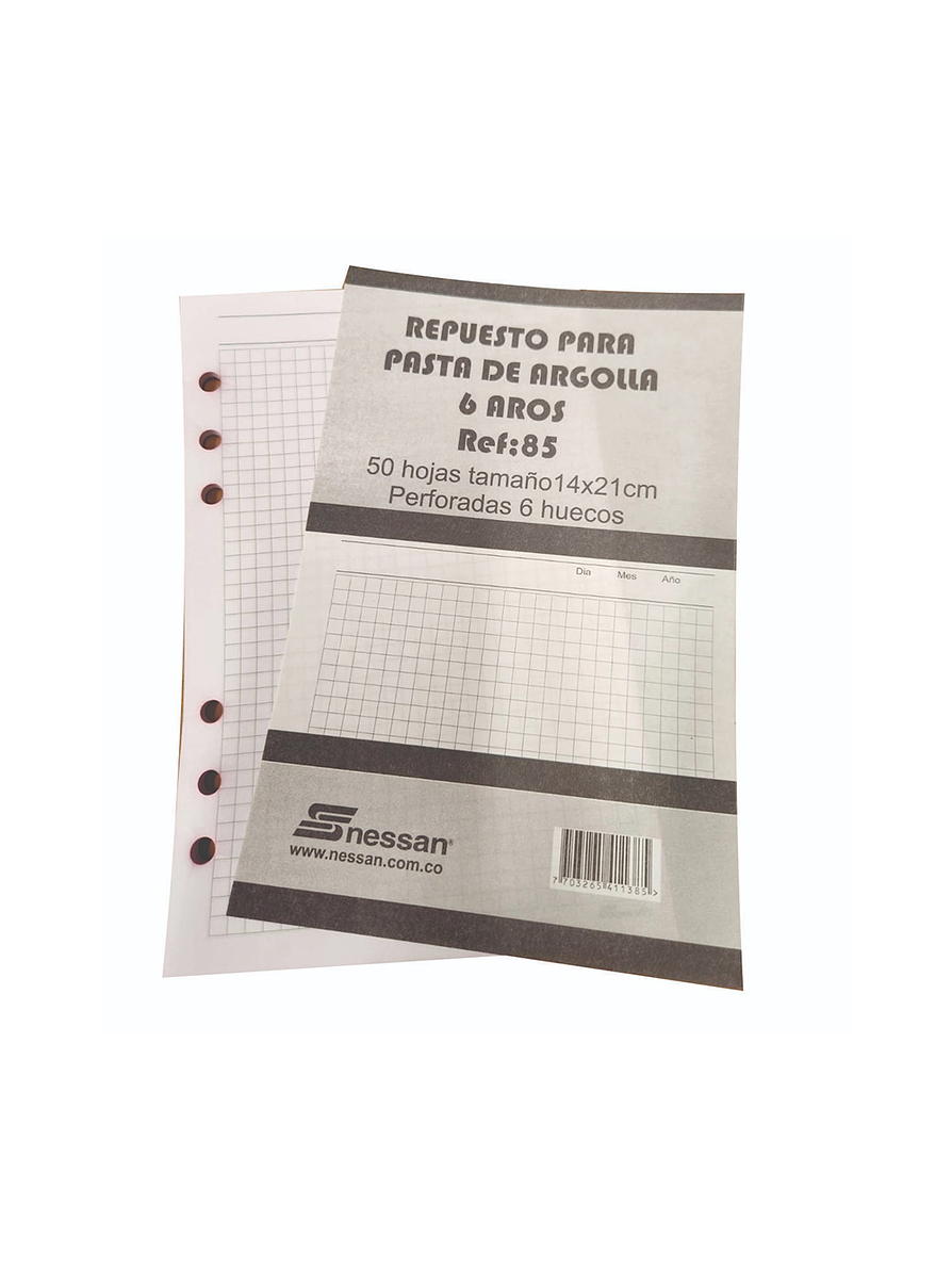 Repuesto Para Pasta De Argolla 6 Aros  1