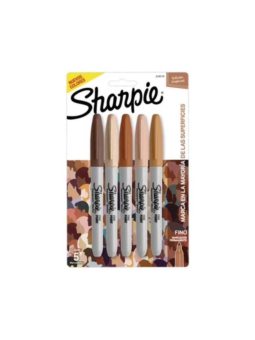 Marcador Sharpie Fine Retratos X 5 Unidades 1