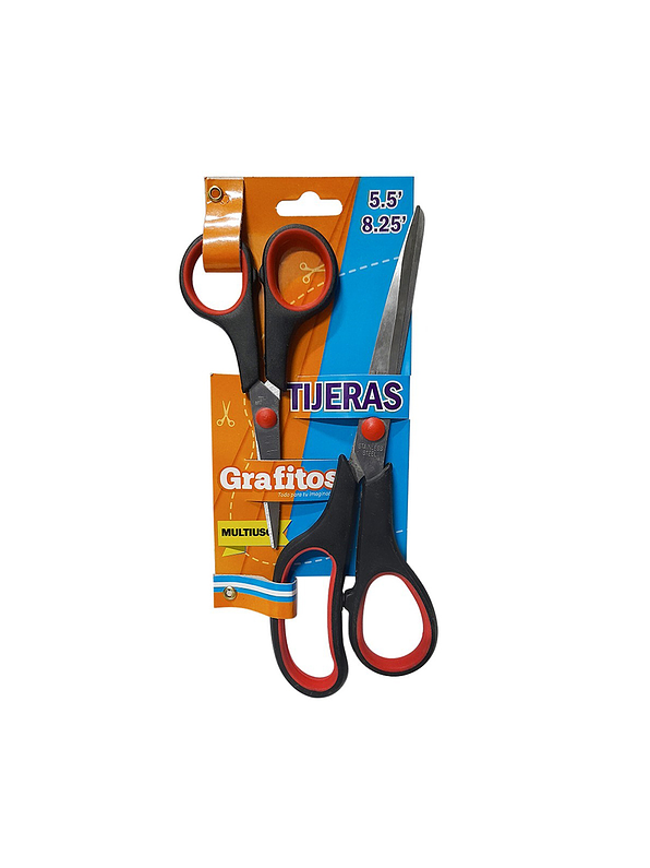 Tijeras Grafitos Multiusos X 2 Unidades  1