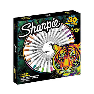 Ruleta Sharpie Fine Tierra X 30 Unidades 