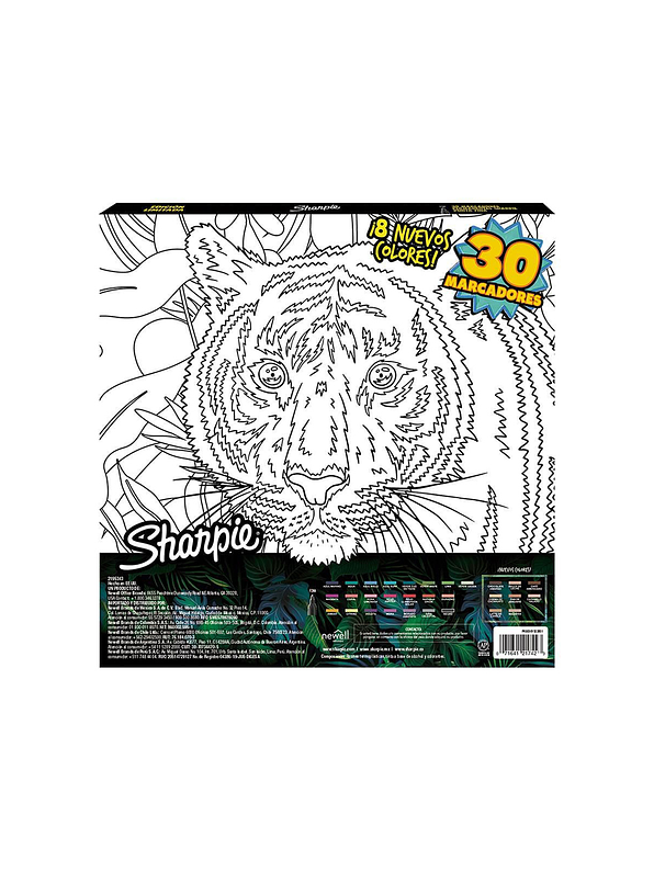 Ruleta Sharpie Fine Tierra X 30 Unidades  2