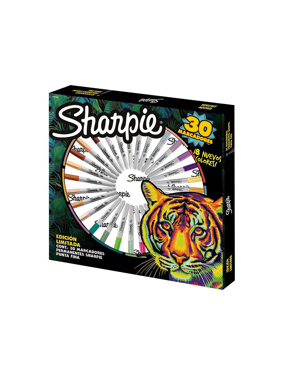 Ruleta Sharpie Fine Tierra X 30 Unidades  3
