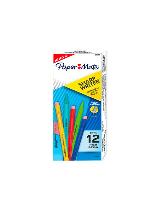 Portaminas Paper-Mate Sharp Writer 0.7 MM X Unidad 1