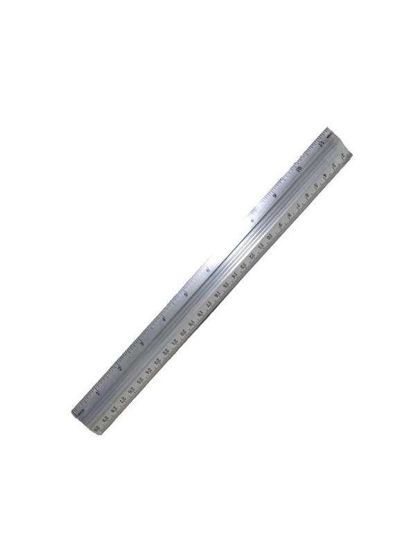 Regla Metálica Grafitos 30 Cms 1