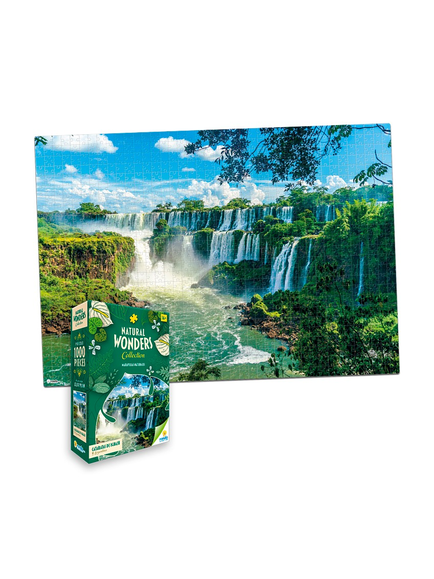 Rompecabezas X 1000 Piezas Cataratas De Iguazú Argentina  2