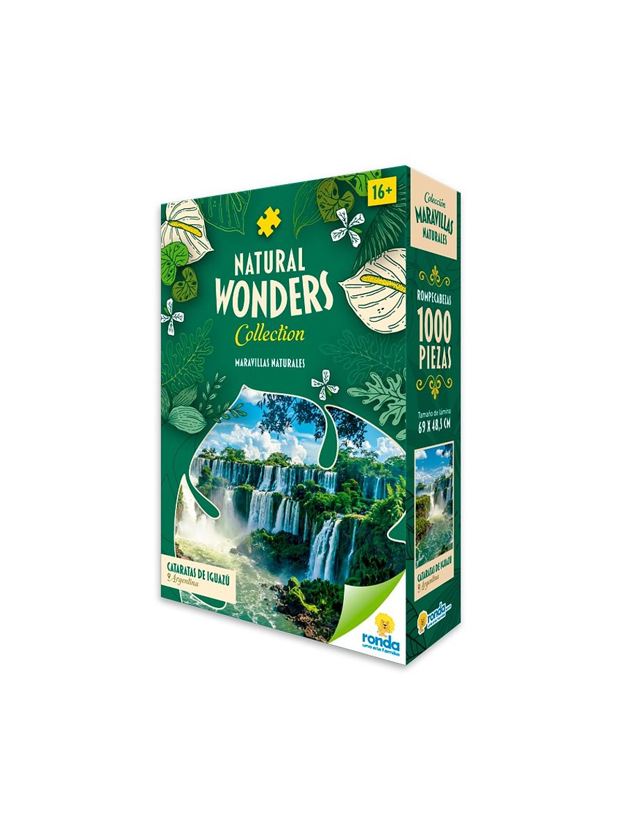 Rompecabezas X 1000 Piezas Cataratas De Iguazú Argentina  3