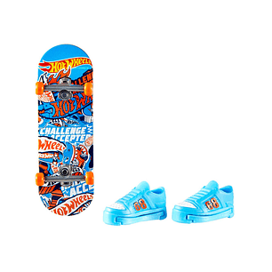 Hot Wheels Mini Patineta Y Zapatos 