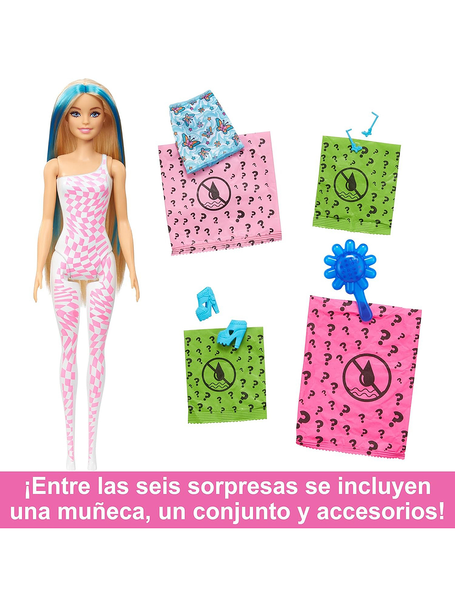 Barbie Color Reveal Serie Funky 6 Sorpresas  5