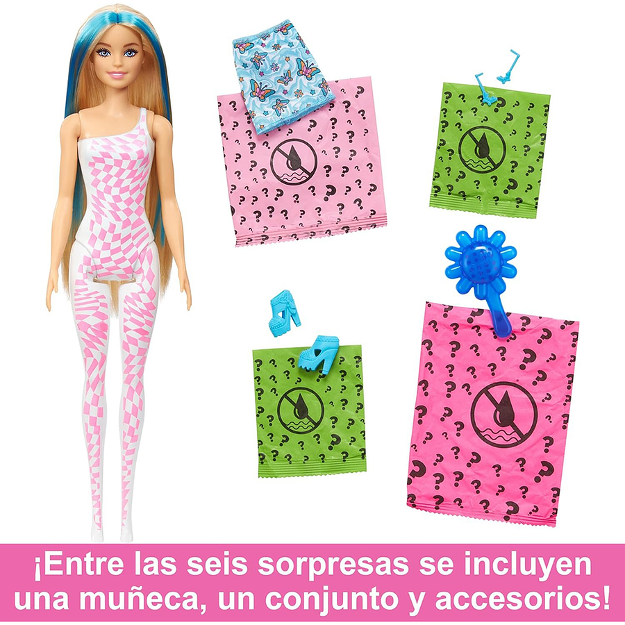 Barbie Color Reveal Serie Funky 6 Sorpresas  5