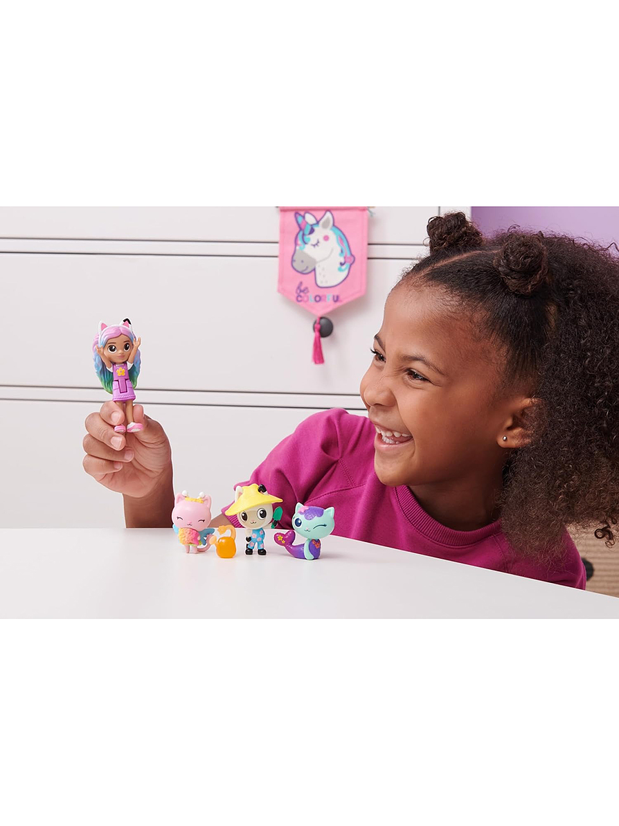 Gabby's Dollhouse Set Figuras Amigos  8