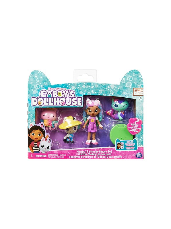 Gabby's Dollhouse Set Figuras Amigos  1