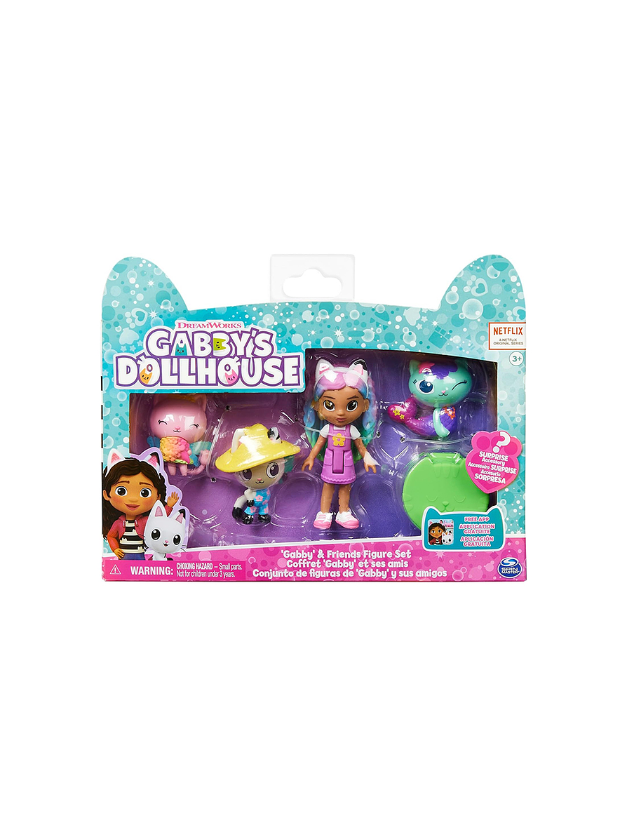 Gabby's Dollhouse Set Figuras Amigos  1