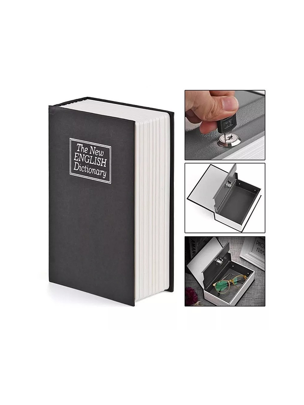 Caja de seguridad  tipo libro pequeño  2