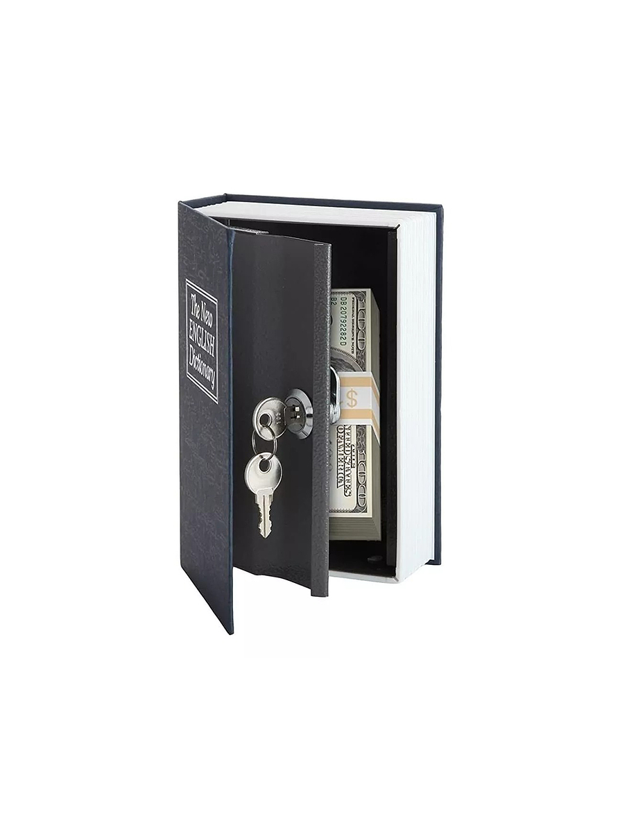 Caja de seguridad  tipo libro pequeño  1