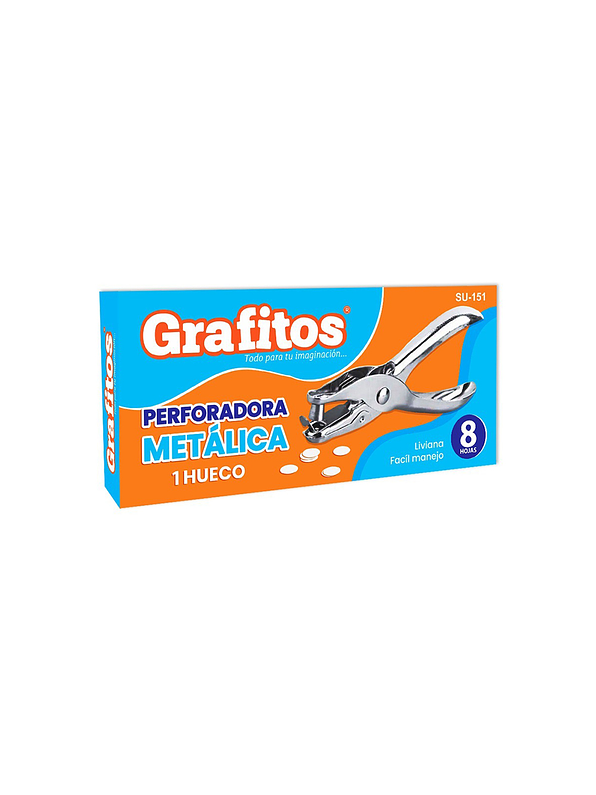 Perforadora 1 Hueco Grafitos  1