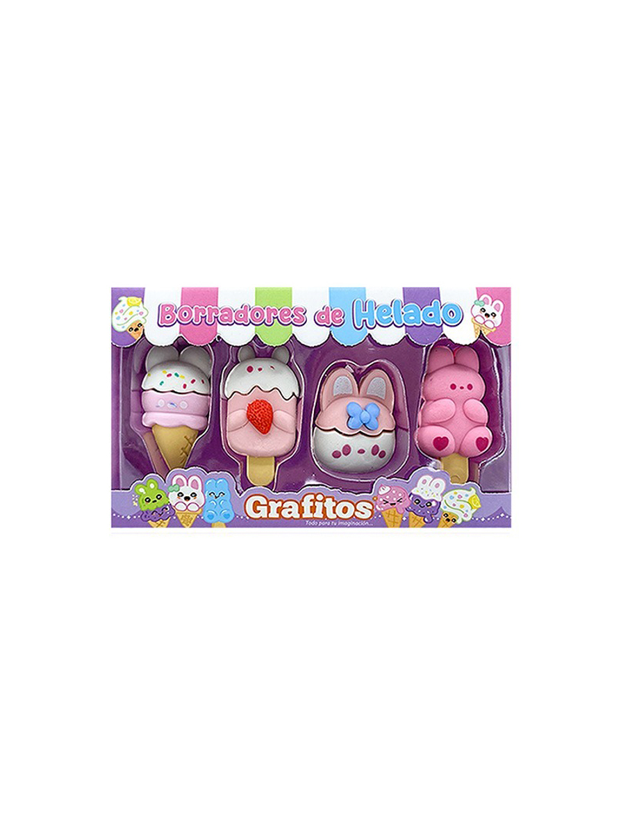 Borrador De Helado Grafitos  3