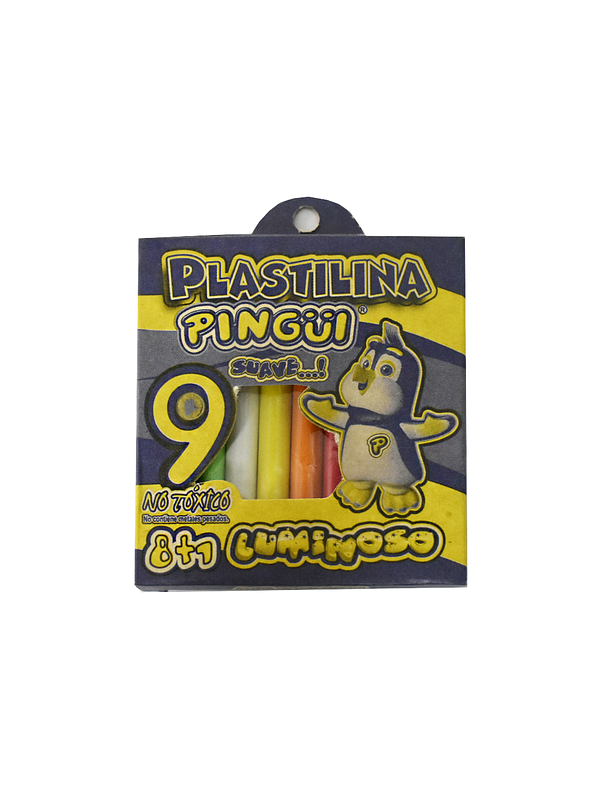 Plastilina Pingüi Corta X 9 Unidades  1