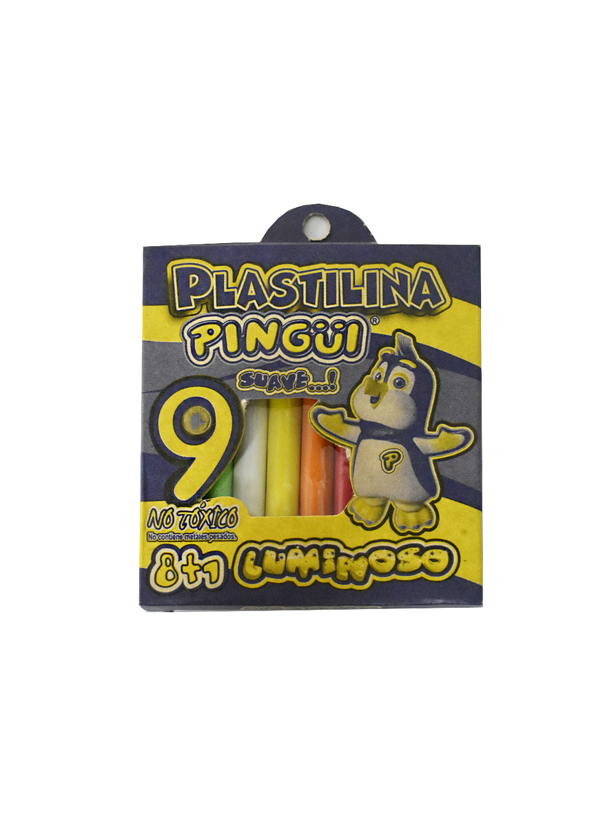 Plastilina Pingüi Corta X 9 Unidades  1