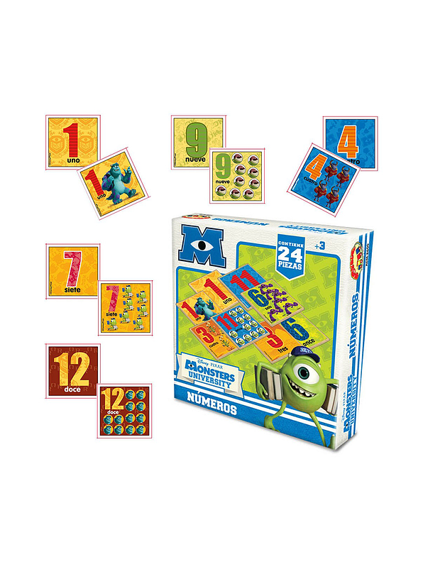 Juego De Mesa Caja De Números X 24 Piezas  2