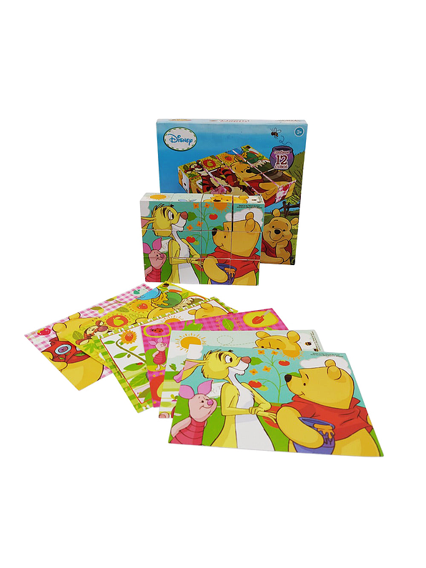 Rompecabezas De Cubos 4 X 4 Winnie The Pooh  1