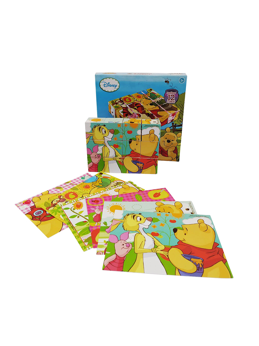 Rompecabezas De Cubos 4 X 4 Winnie The Pooh  1