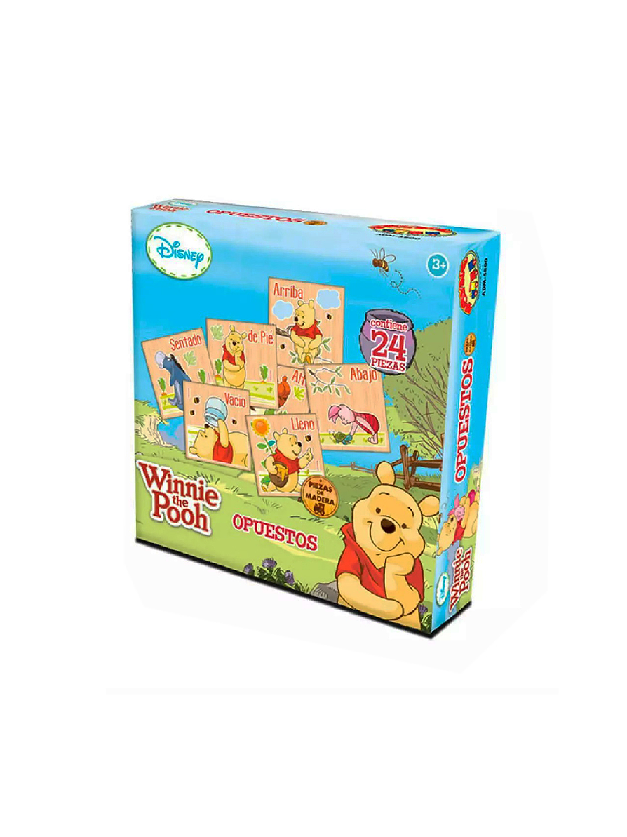 Juego De Mesa Educativo Puestos X 24 Piezas Winnie The Pooh  1