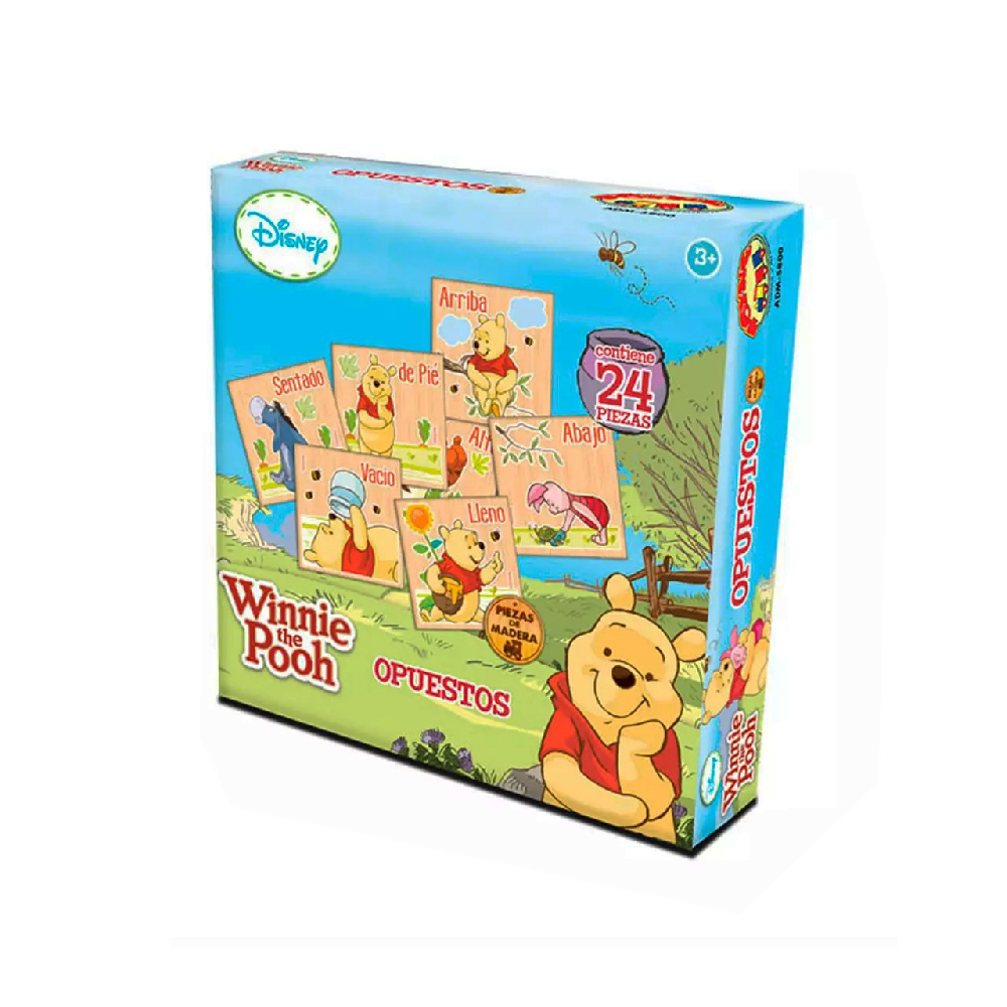 Juego De Mesa Educativo Puestos X 24 Piezas Winnie The Pooh  1