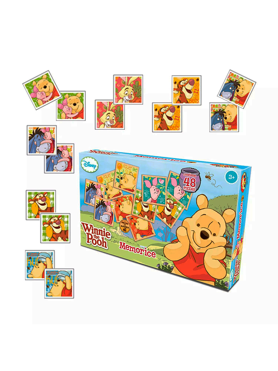 Memoria Whinnie The Pooh X 48 Piezas  2