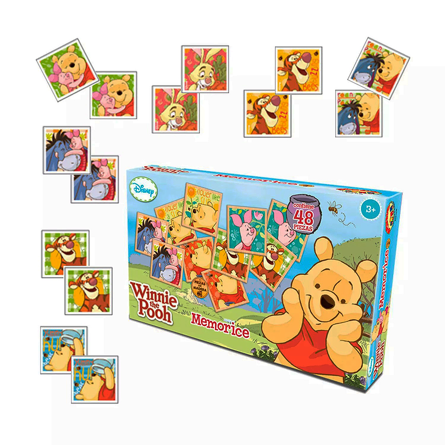 Memoria Whinnie The Pooh X 48 Piezas  2