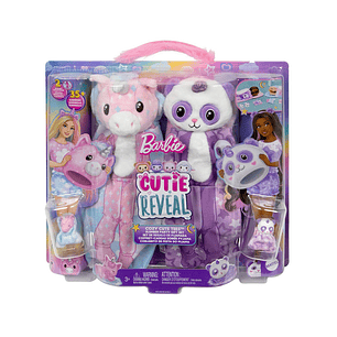 Barbie Cutie Reveal Set De Juego Pijamada