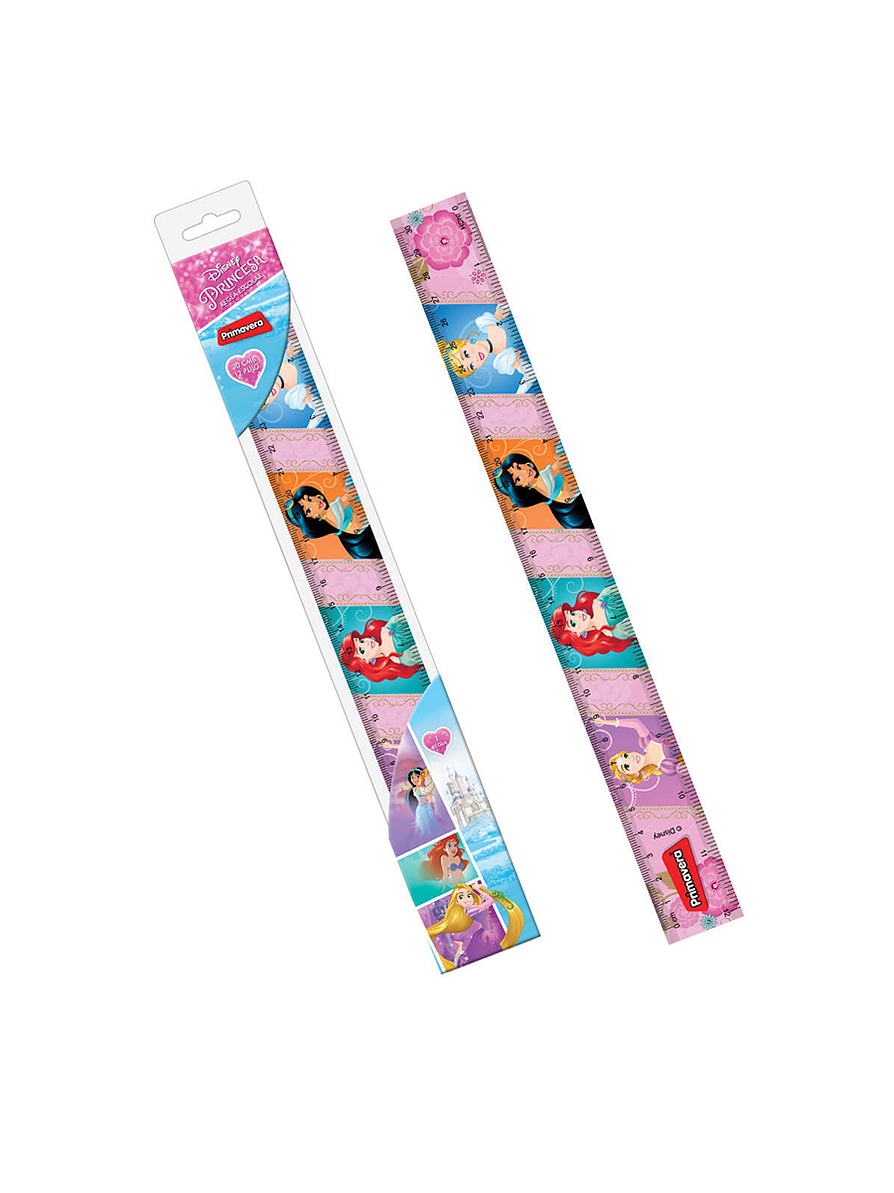 Regla 30 Cms Primavera Personajes Niña  2