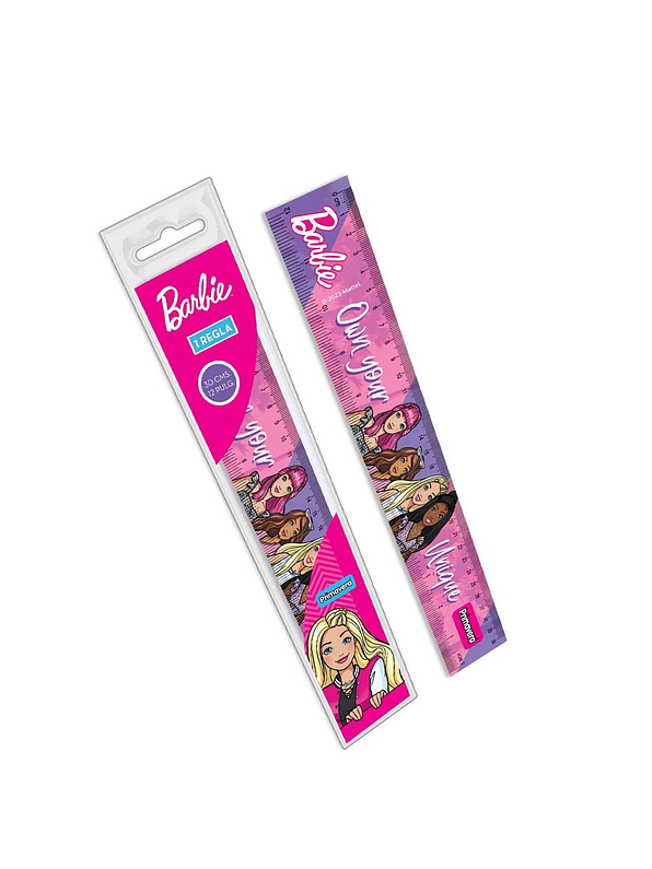 Regla 30 Cms Primavera Personajes Niña  5