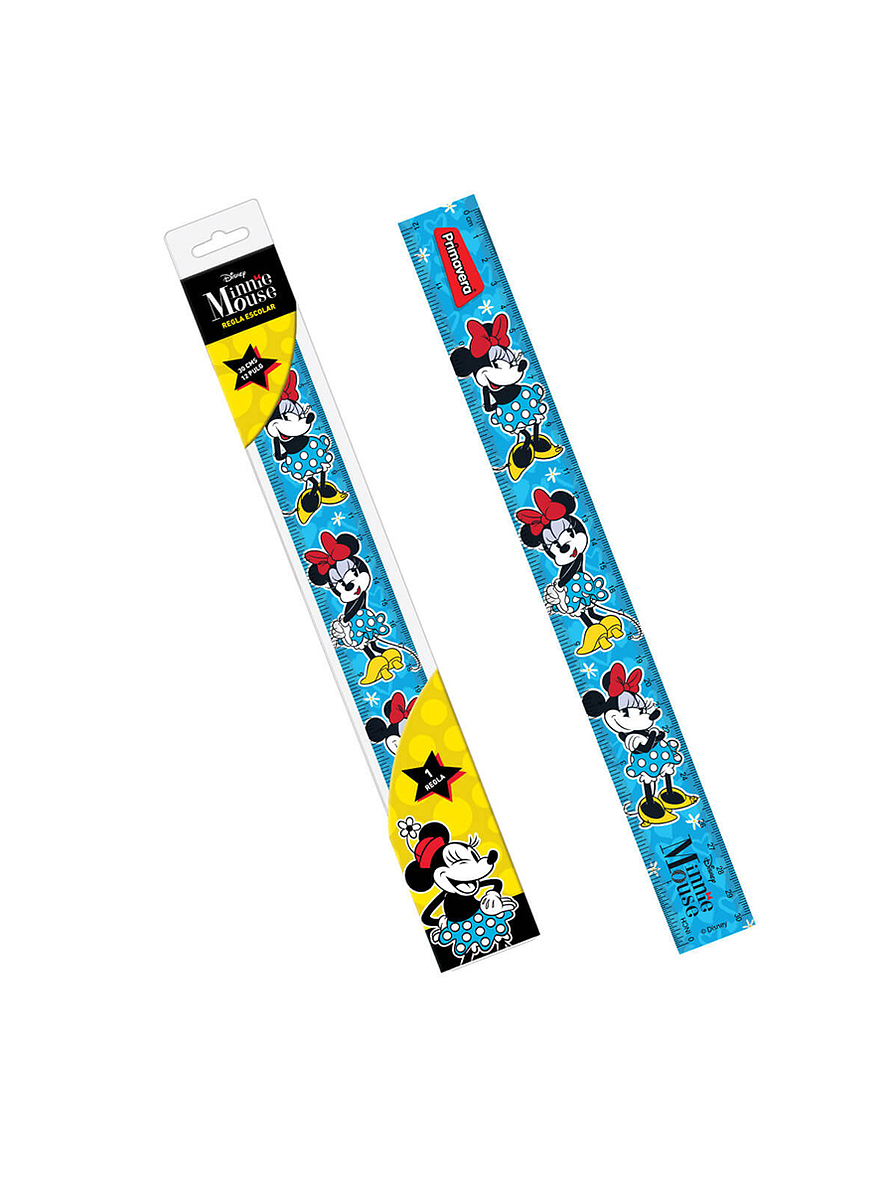 Regla 30 Cms Primavera Personajes Niña  6