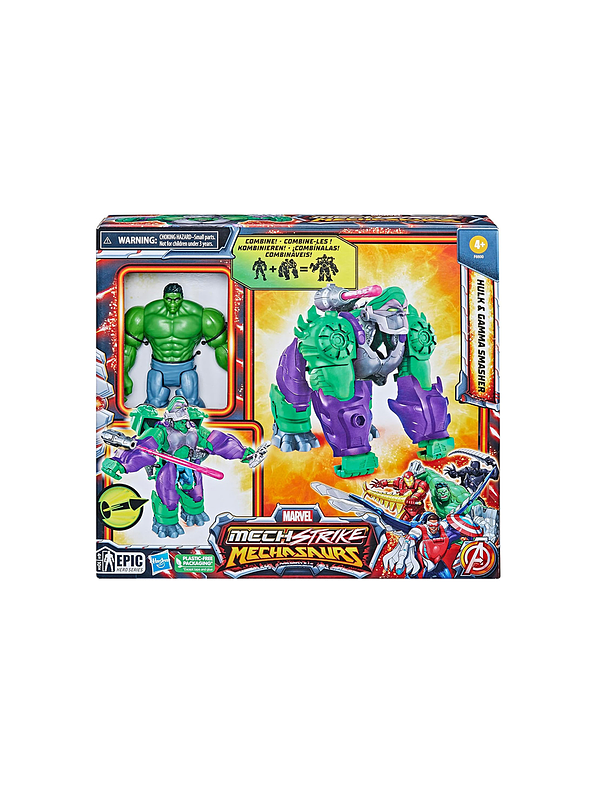 Mechstrike Mechasaurs Hulk & Gamma Smasher 1