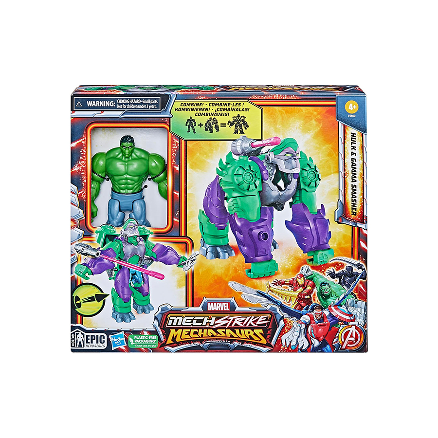 Mechstrike Mechasaurs Hulk & Gamma Smasher 1