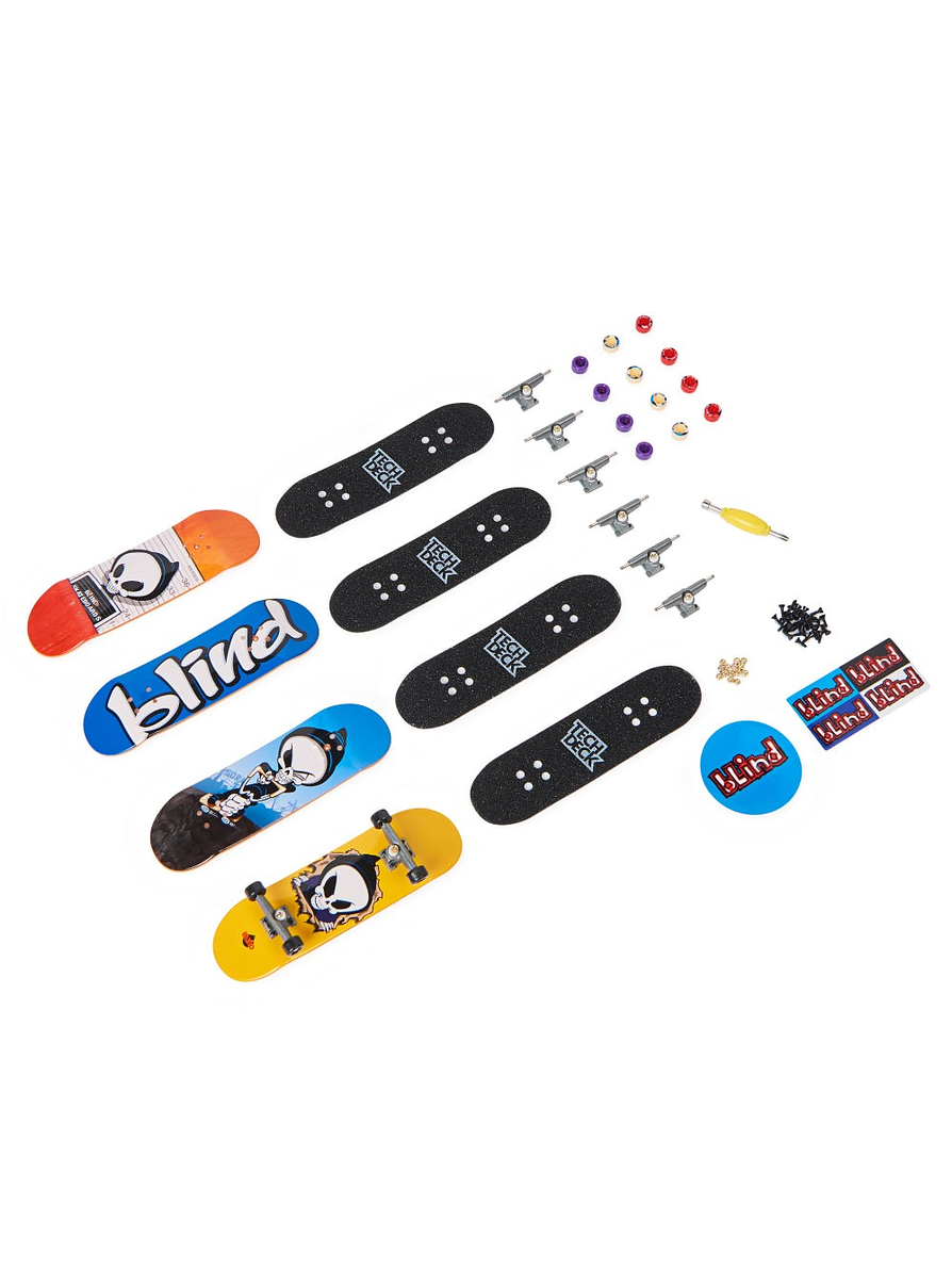 Tech Deck Set Múltiple X 4 Unidades  3