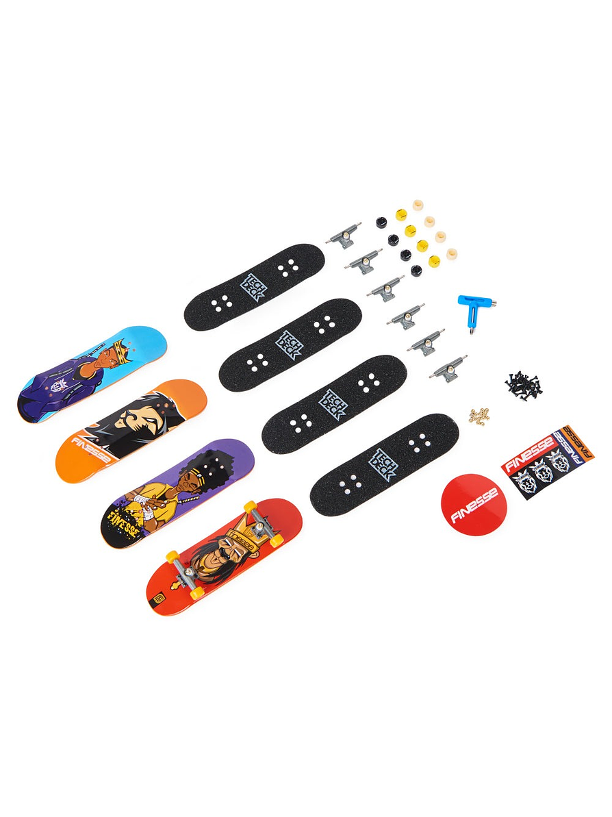 Tech Deck Set Múltiple X 4 Unidades  4