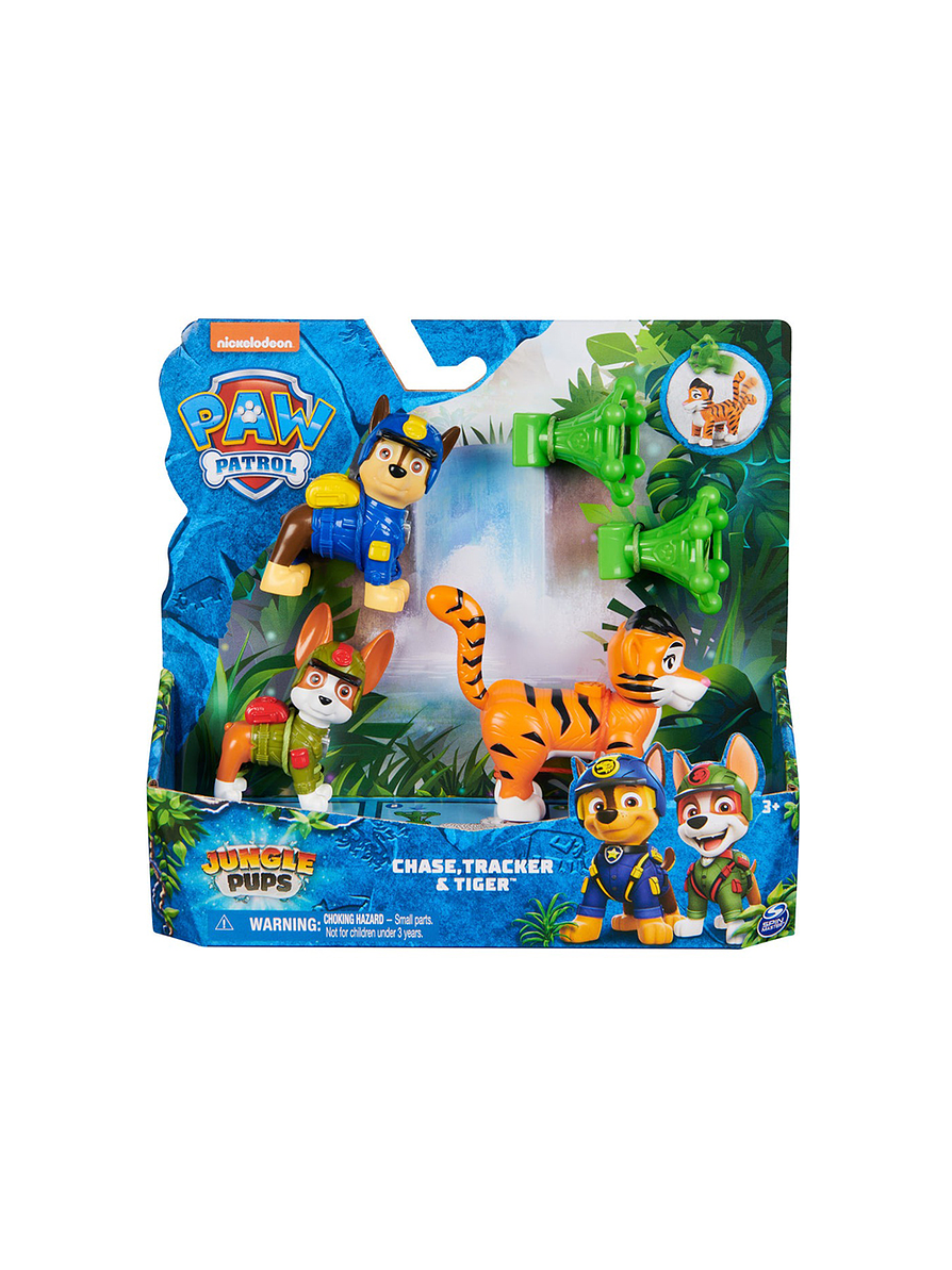 Paw Patrol Jungla  Cachorro Con Mascota 4