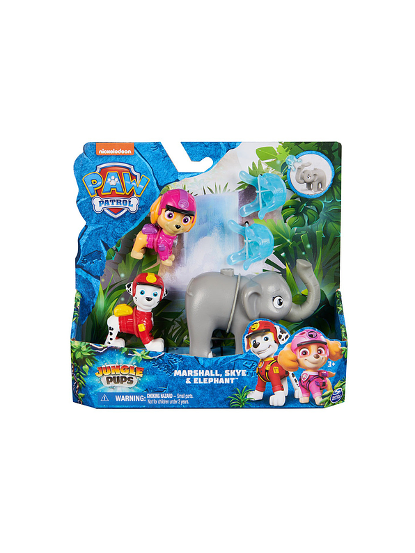 Paw Patrol Jungla  Cachorro Con Mascota 1