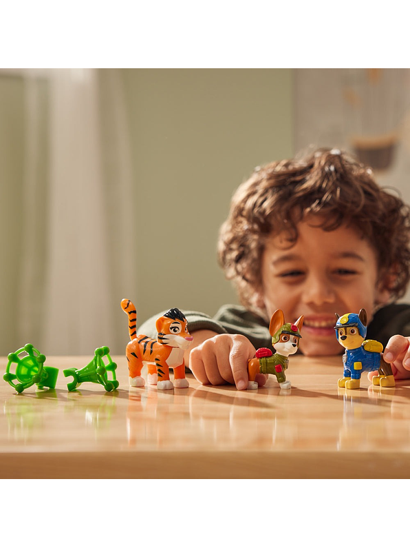 Paw Patrol Jungla  Cachorro Con Mascota 6