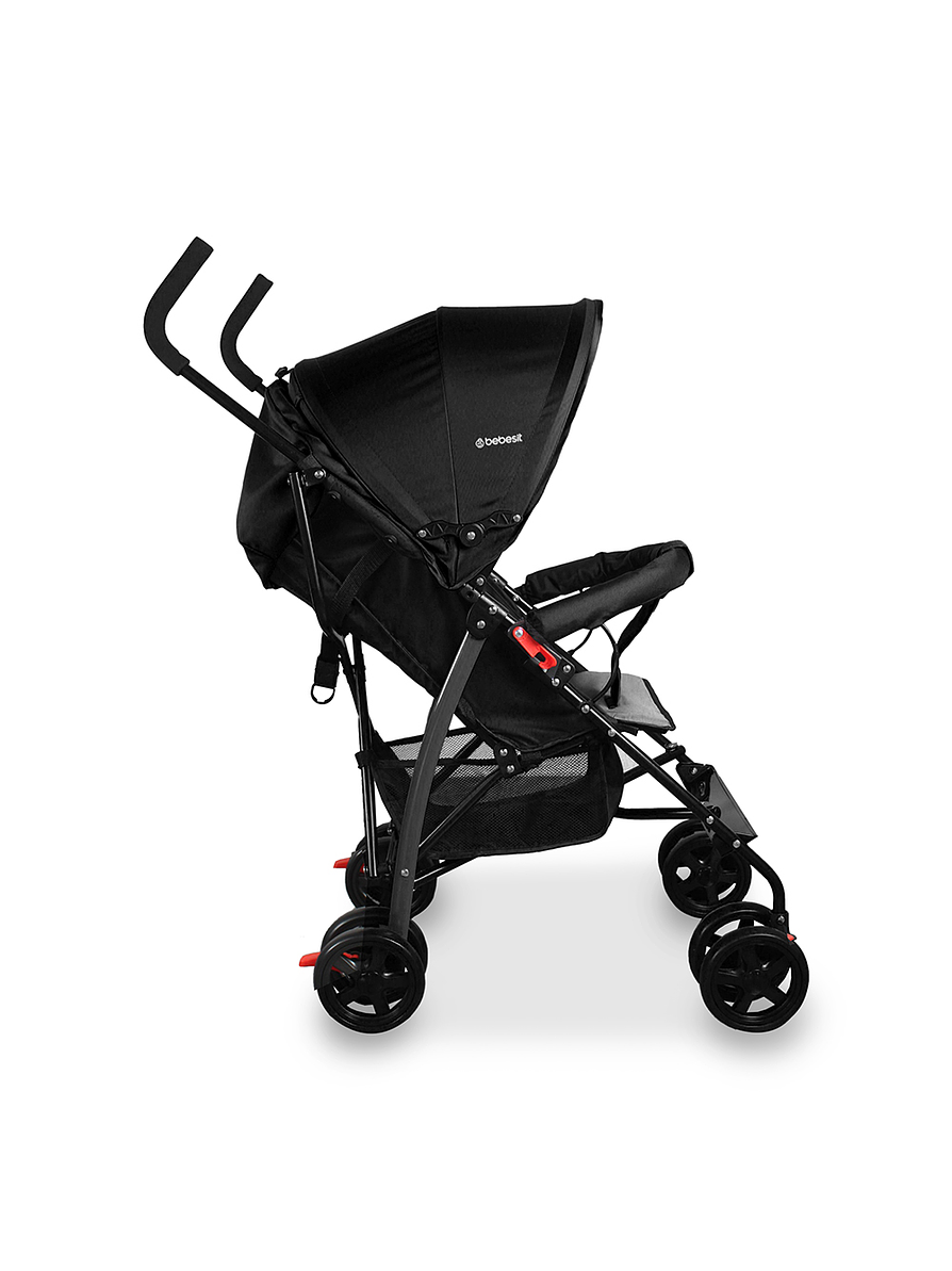 Coche Paseador Bebesit Click Gray 2